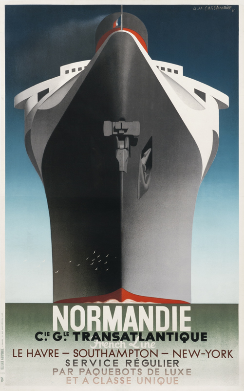 Плакат 1935 года, художник — А.М. Кассандр (Адольф Мурон).